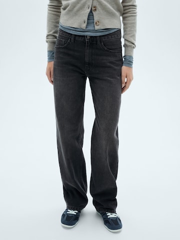 MANGO Loosefit Farmer 'MIAMI' - fekete: elől