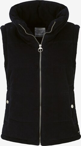 Oxmo Vest 'Videma' in Black: front