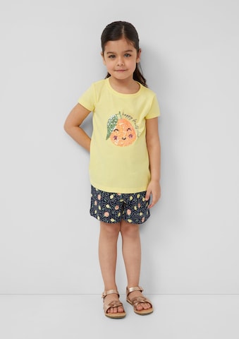 T-Shirt s.Oliver en jaune
