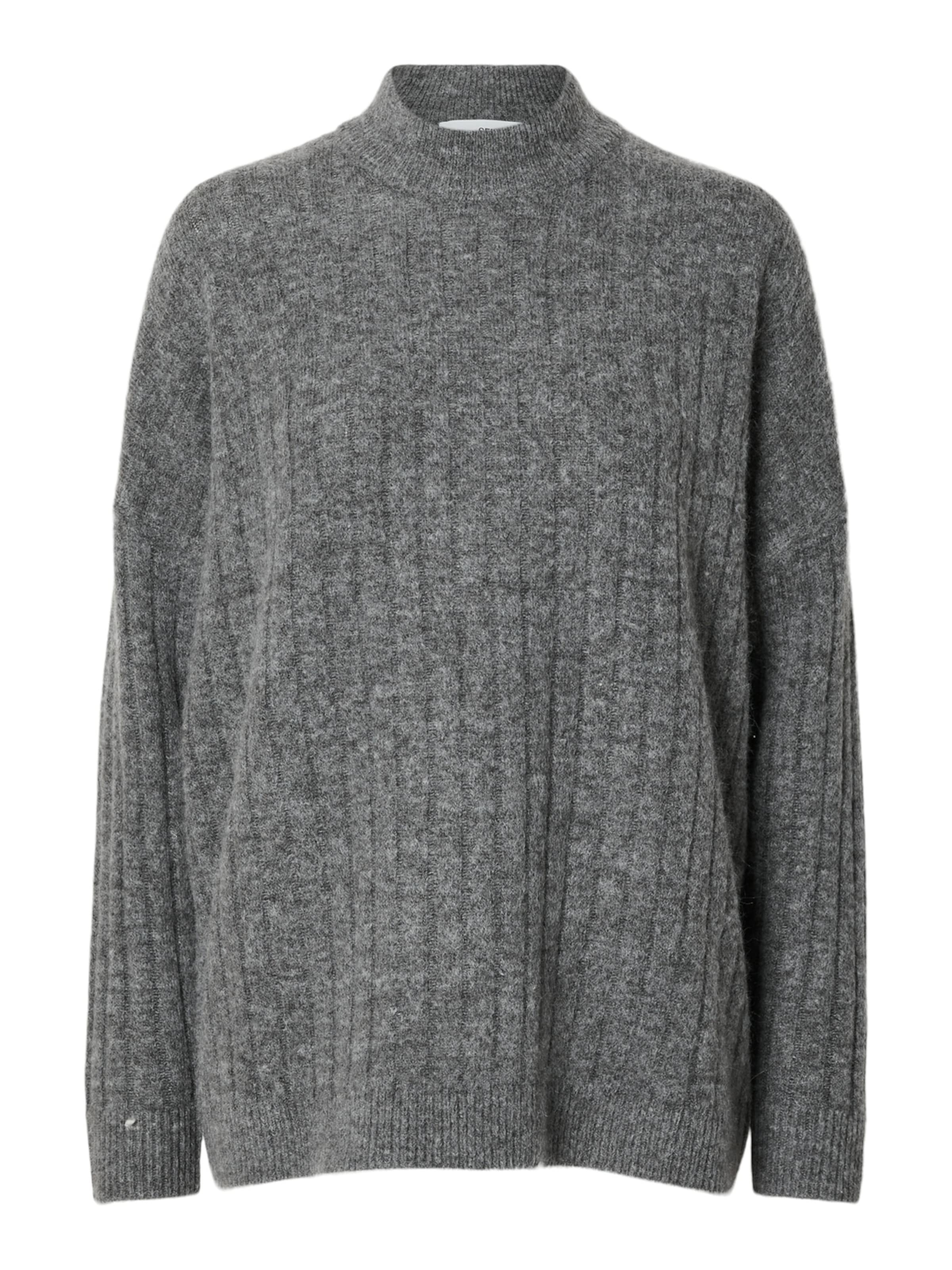 SELECTED Sweater 'Maline' in Grey: front