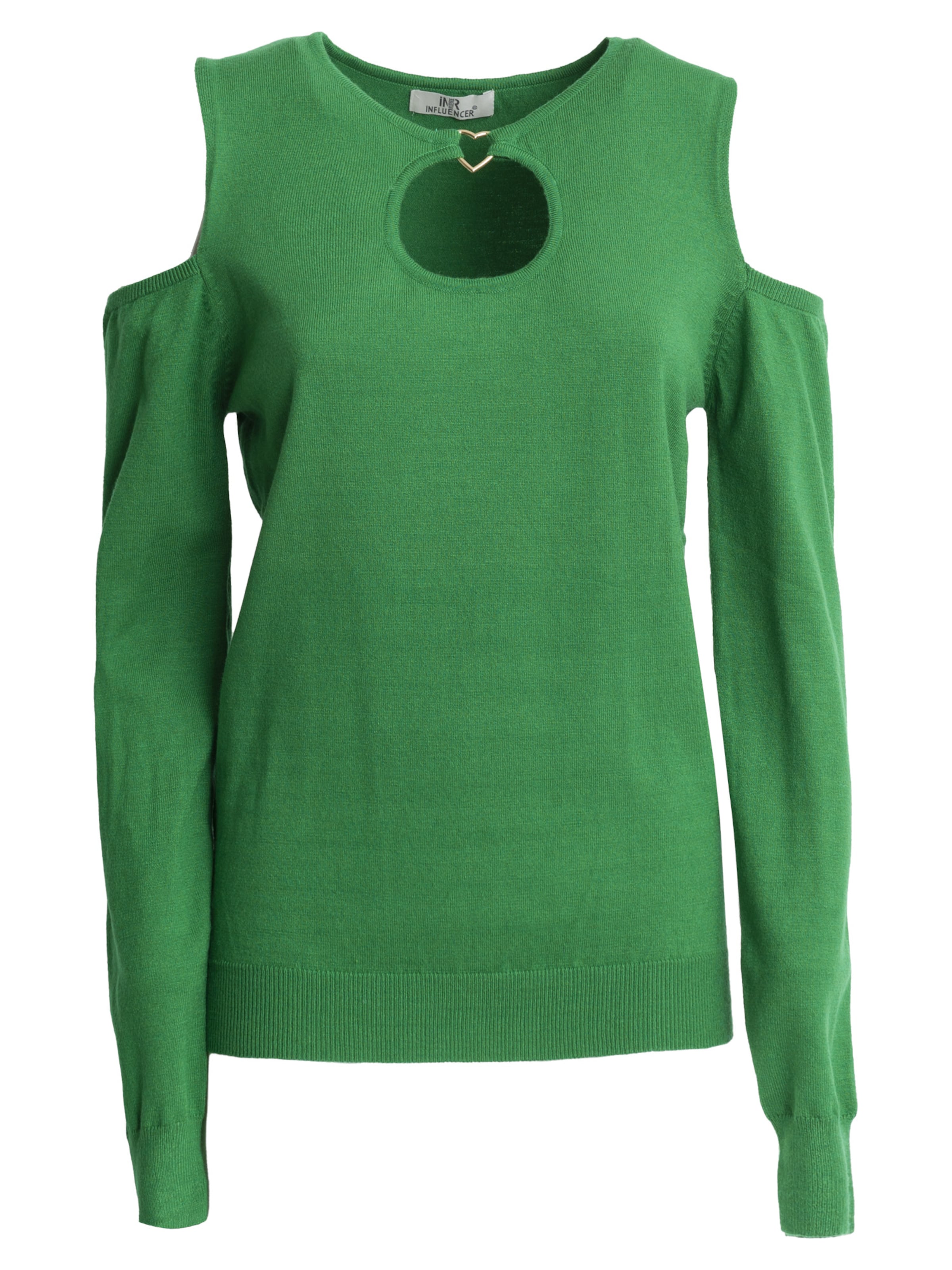 Influencer Pullover i grøn: forside