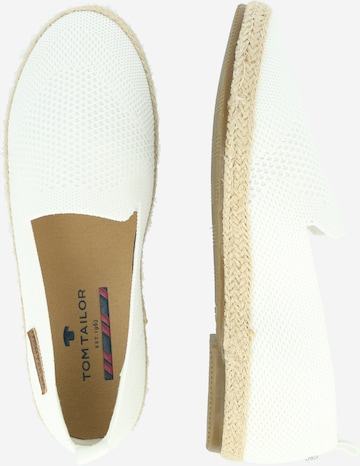 Espadrilles TOM TAILOR en blanc