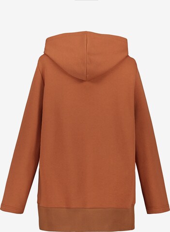 Ulla Popken Sweatshirt '795855' in Oranje