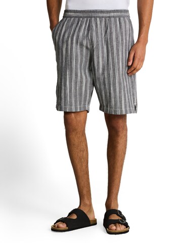 TOM TAILOR DENIM Regular Trousers in Grey: front