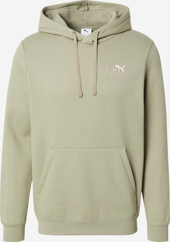 PUMA Спортивный свитшот 'ESS No. 1' в Зеленый: спереди