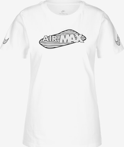 Nike Sportswear T-shirt 'Air Max Day' en noir / blanc, Vue avec produit