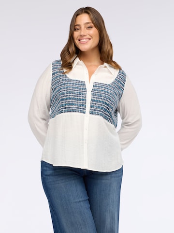 Fiorella Rubino Shirt in Wit