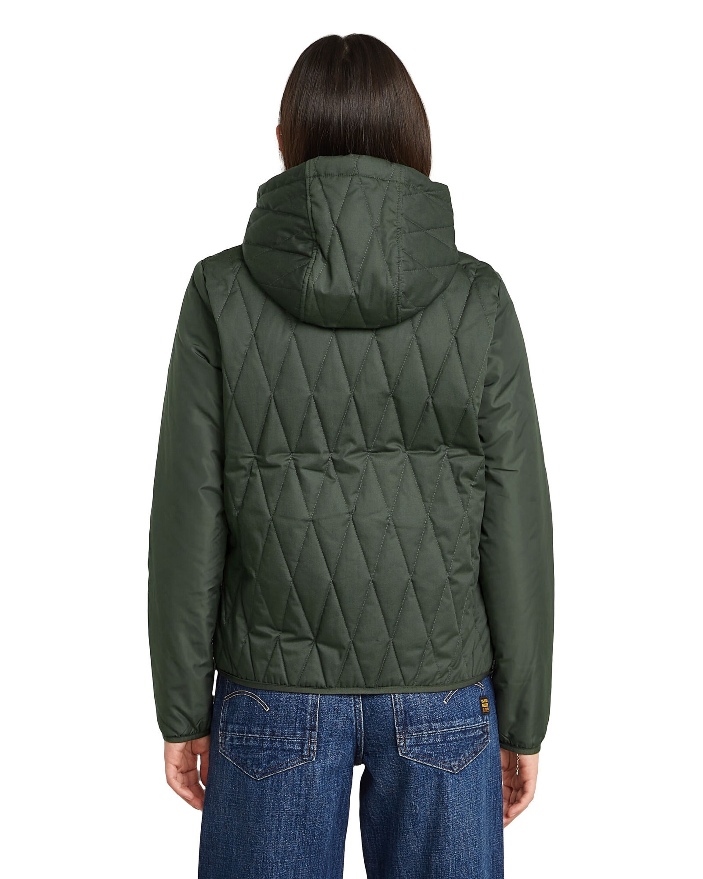 G-STAR Between-season jacket 'Utility Quilted' in Green
