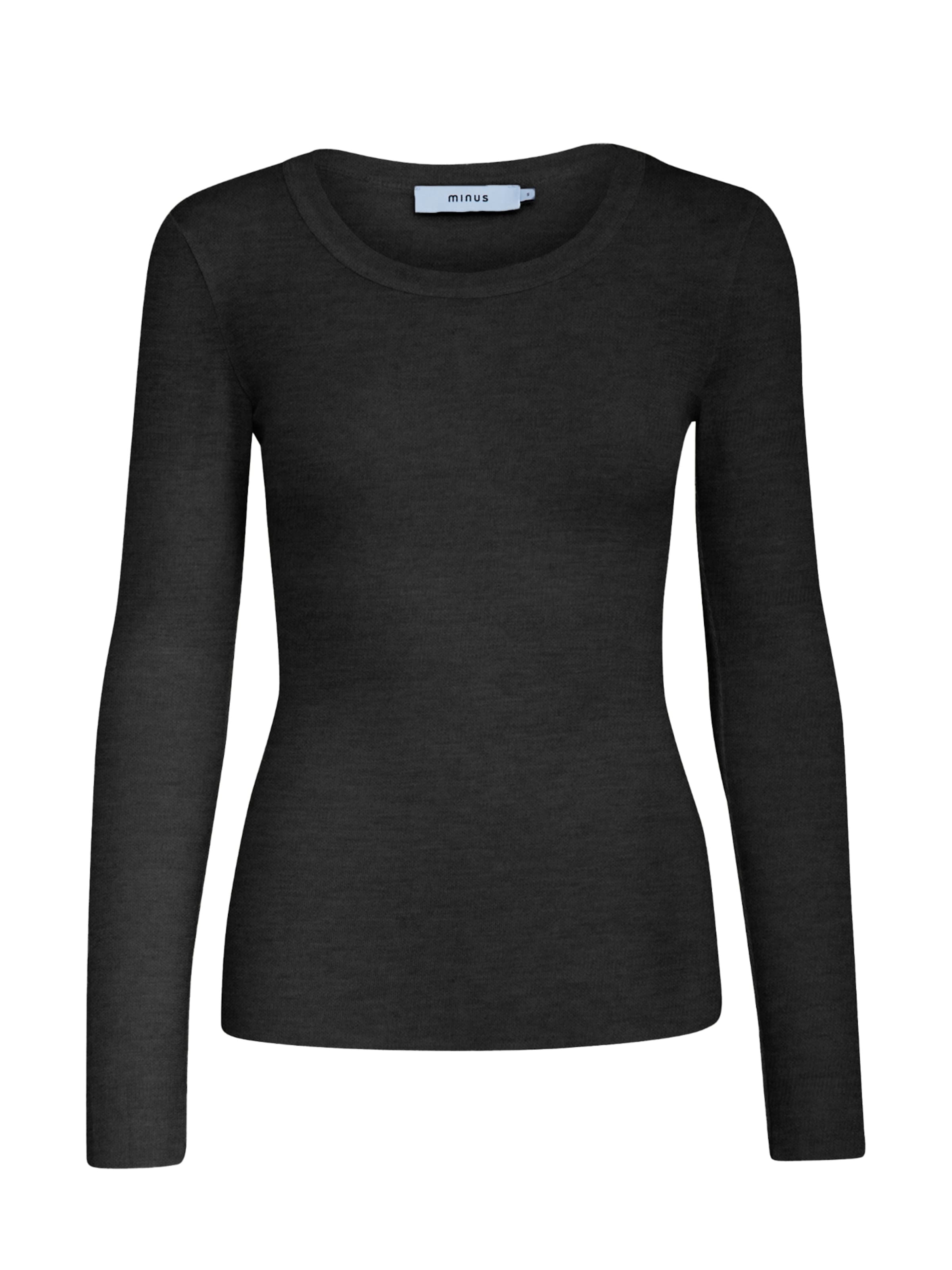 minus Koszulka 'Cally' w kolorze czarny: przód