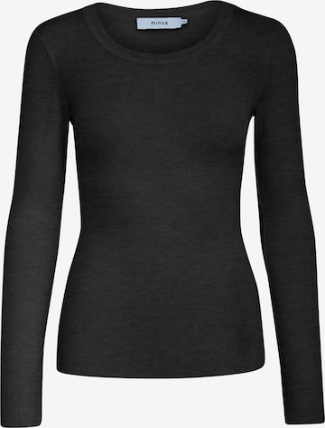 minus Shirt 'Cally' in Black: front
