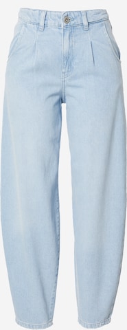 Dorothy Perkins Loosefit Bandplooi jeans in Blauw: voorkant