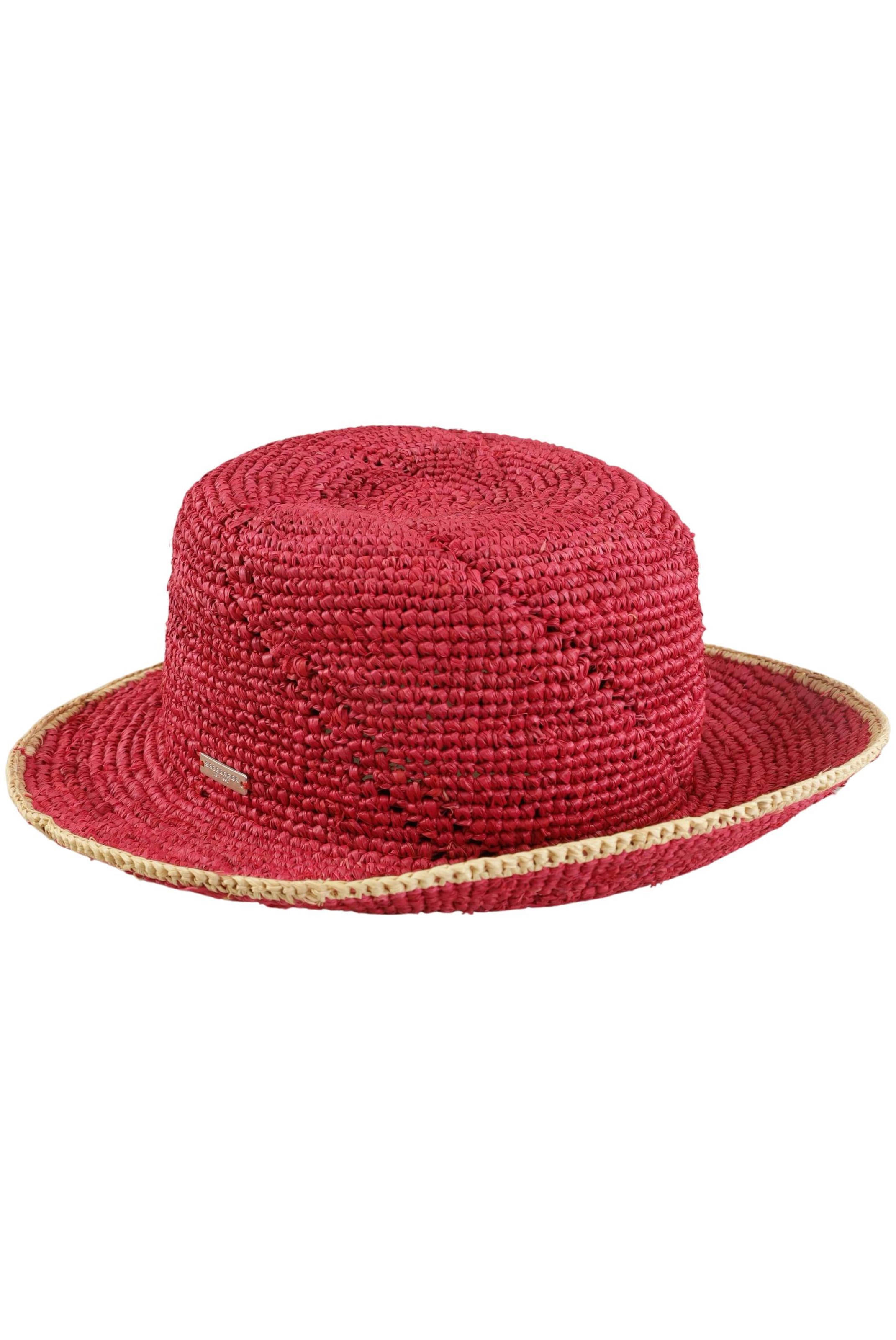 Seeberger Hut oder Mütze in One Size in rot, Produktansicht