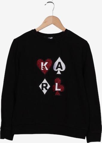 Karl Lagerfeld Sweater M in Schwarz: Vorderseite