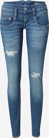 Herrlicher Skinny Jeans in Blue: front