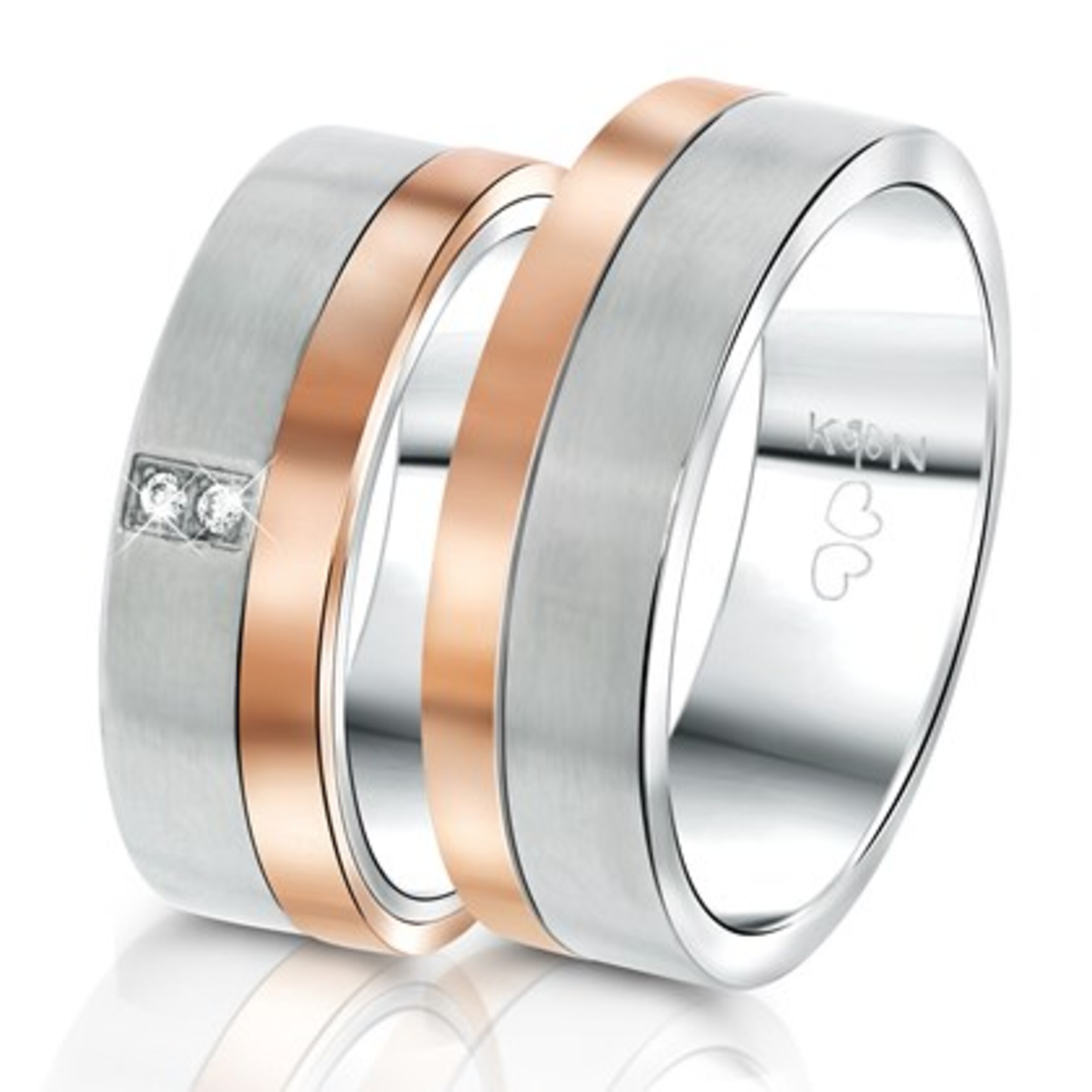 Lucardi Ring in Silber