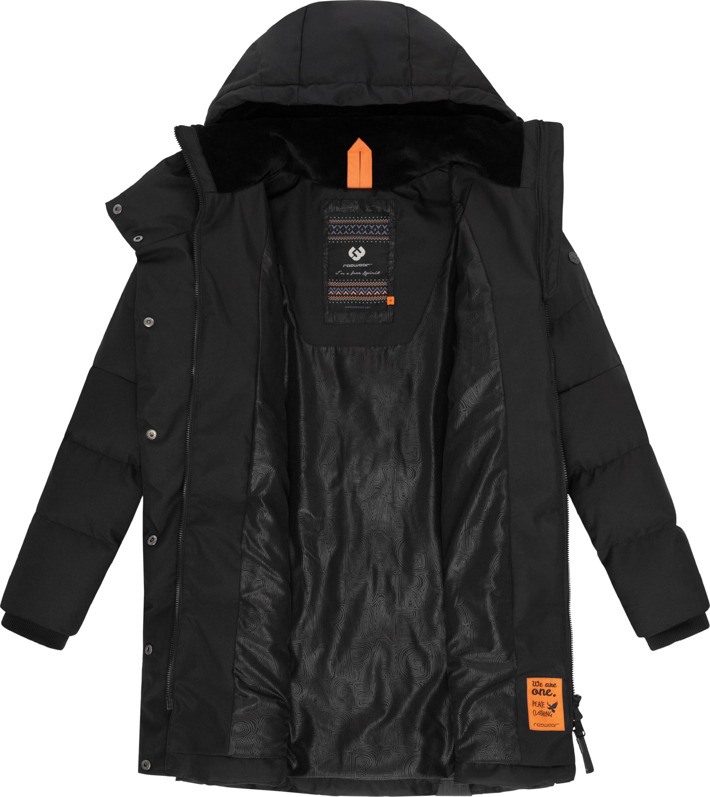 Ragwear Χειμερινό παλτό 'Pavla' σε μαύρο