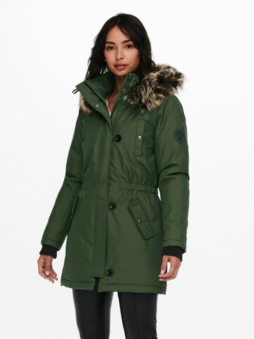 Parka invernale 'Iris' di ONLY in verde