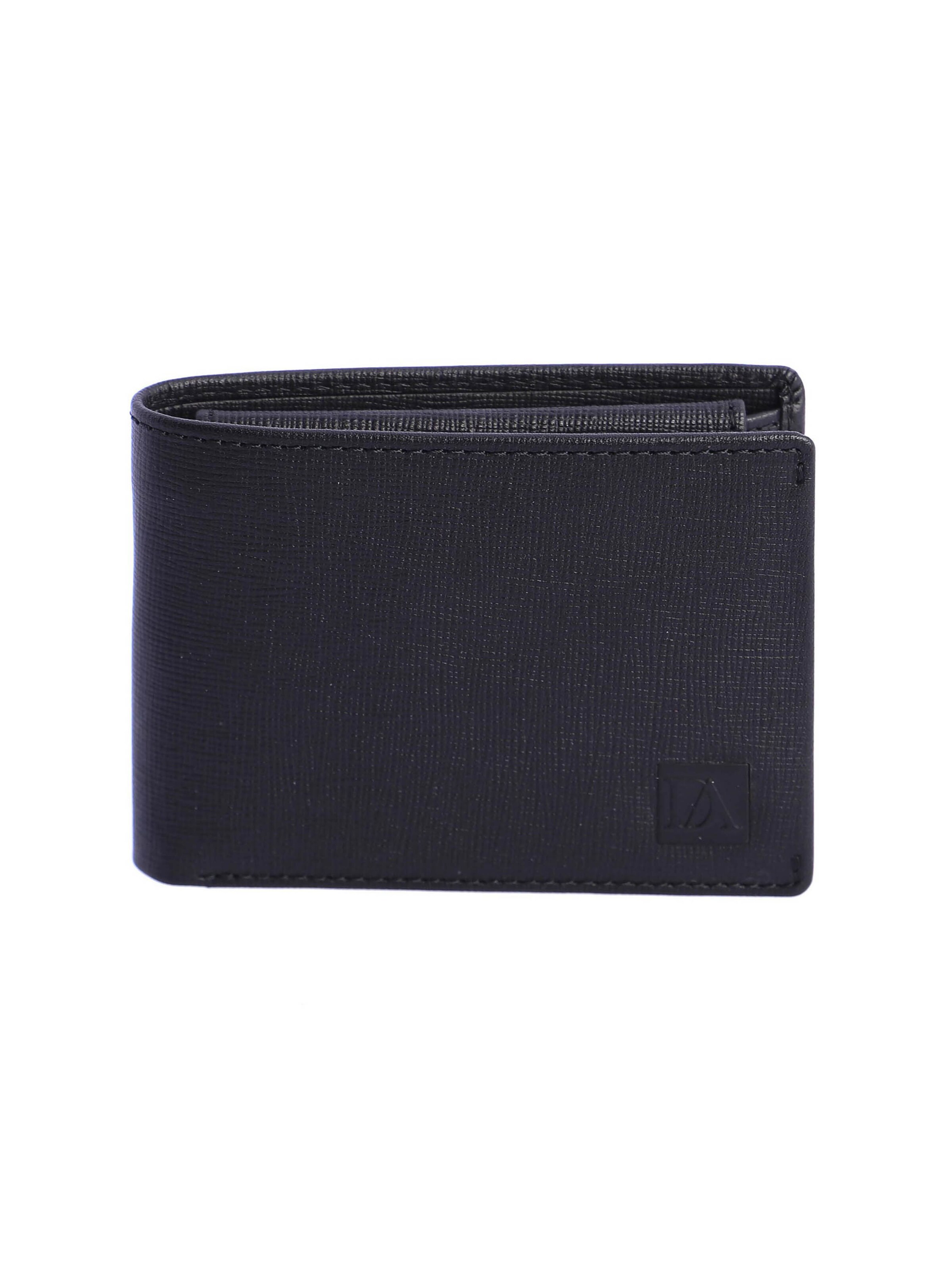 Don Algodon - Cartera 'Cartera para hombre Alessandro de piel con protección RFID' en negro: frente