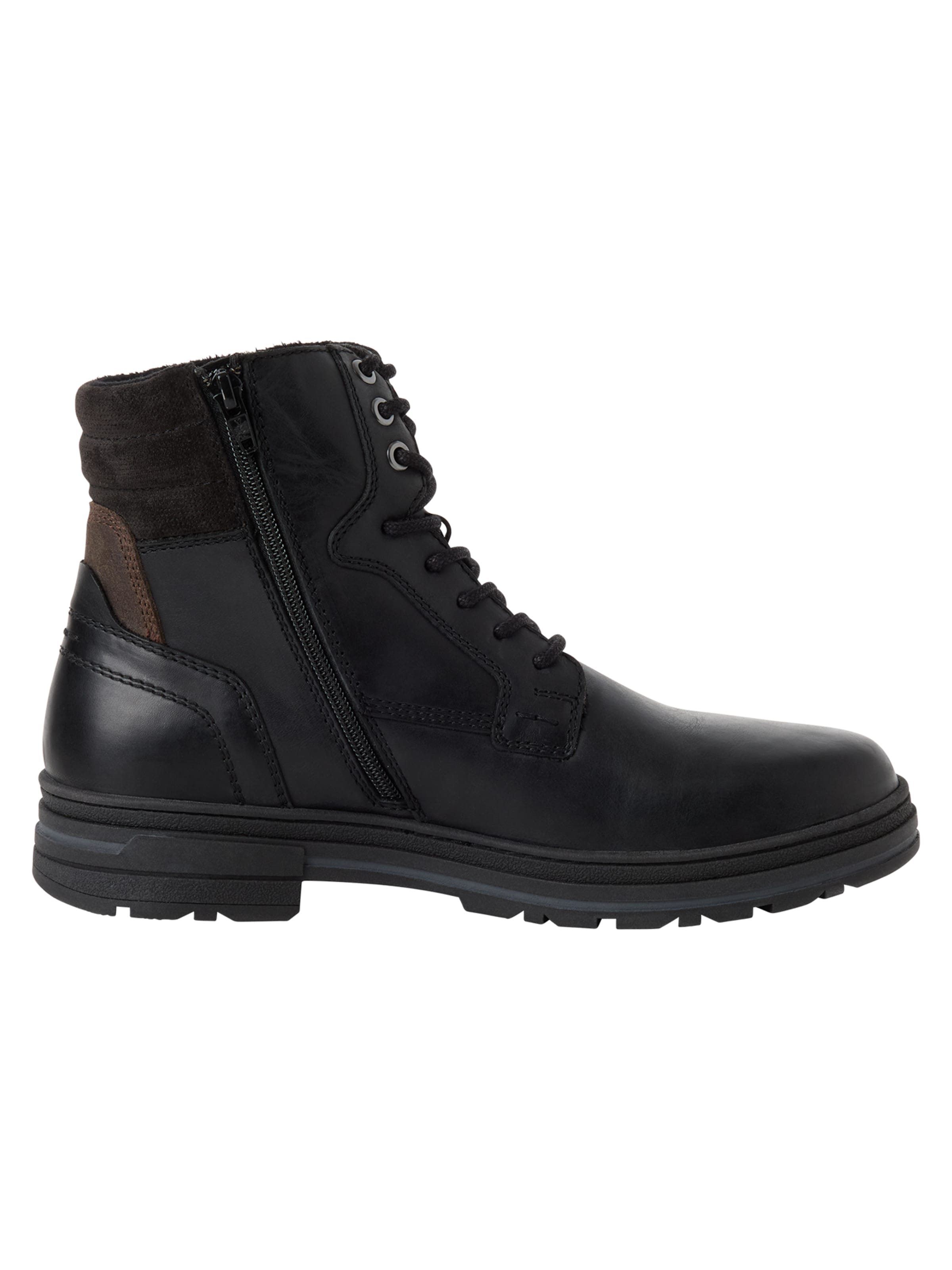 MARCO TOZZI Schnürboots in Schwarz