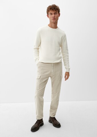 Regular Pantalon cargo s.Oliver en beige