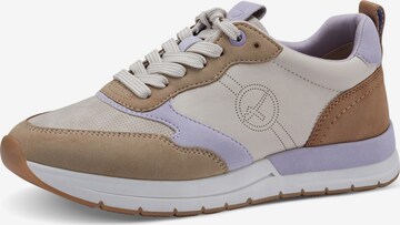 TAMARIS Sneakers laag in Bruin: voorkant