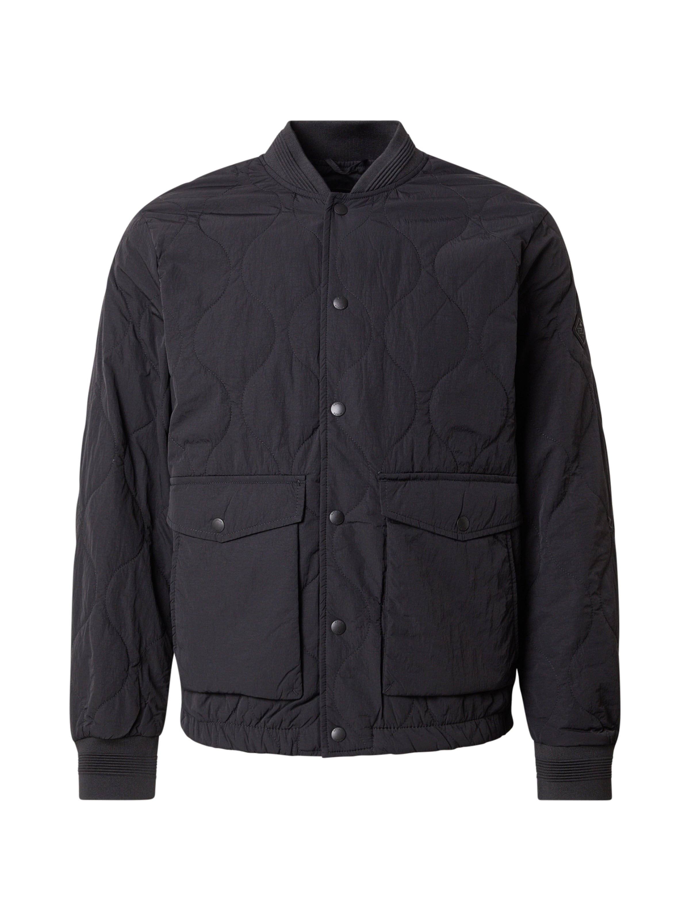 Giacca di mezza stagione di REPLAY in nero: frontale