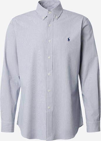 Polo Ralph LaurenSlim Fit Košulja - plava boja: prednji dio