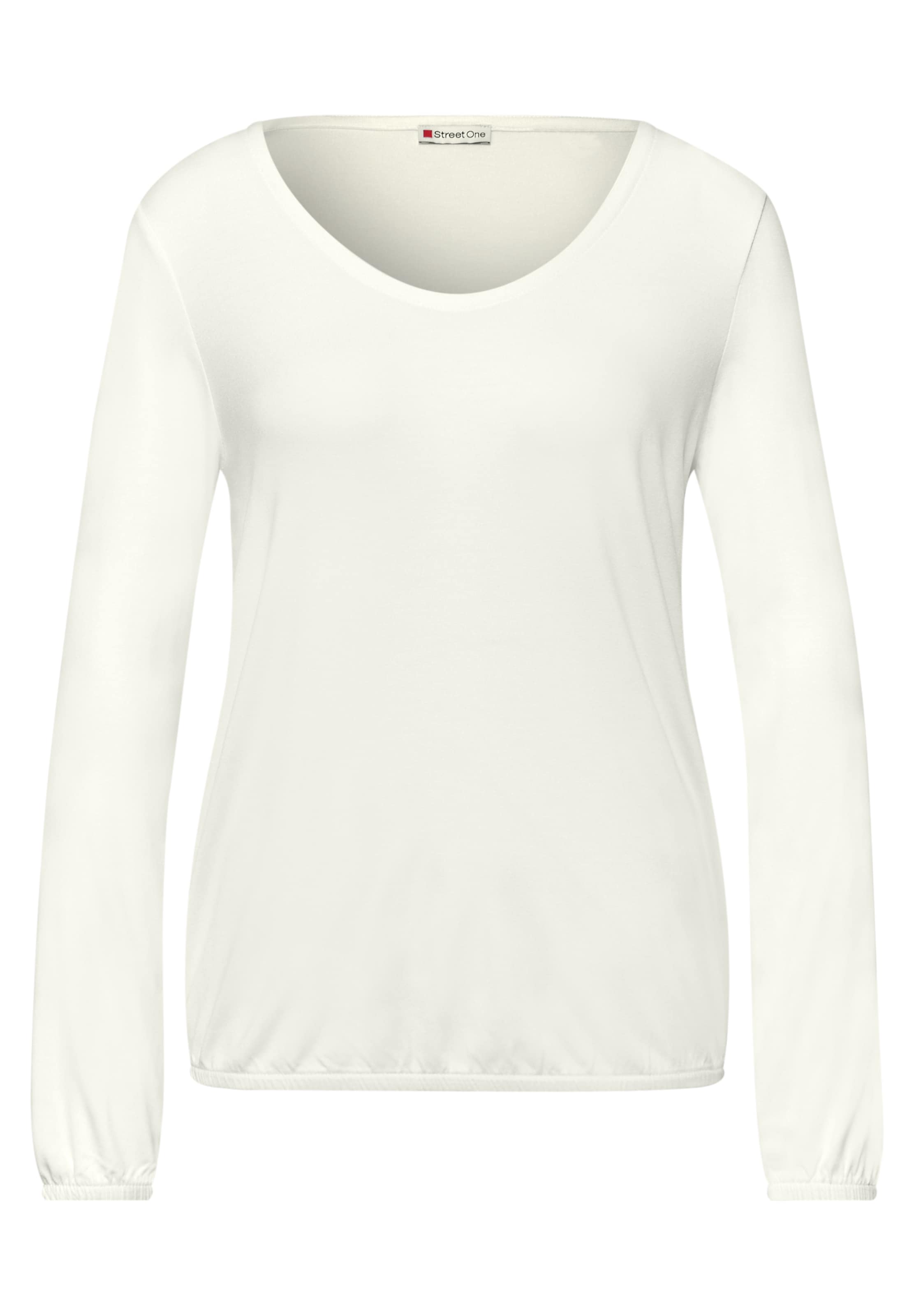 STREET ONE Shirt in White: front
