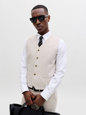 JACK & JONES Vest 'JPRMARTIN' i beige