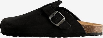 MANGO Clogs 'Pim' in Black: front