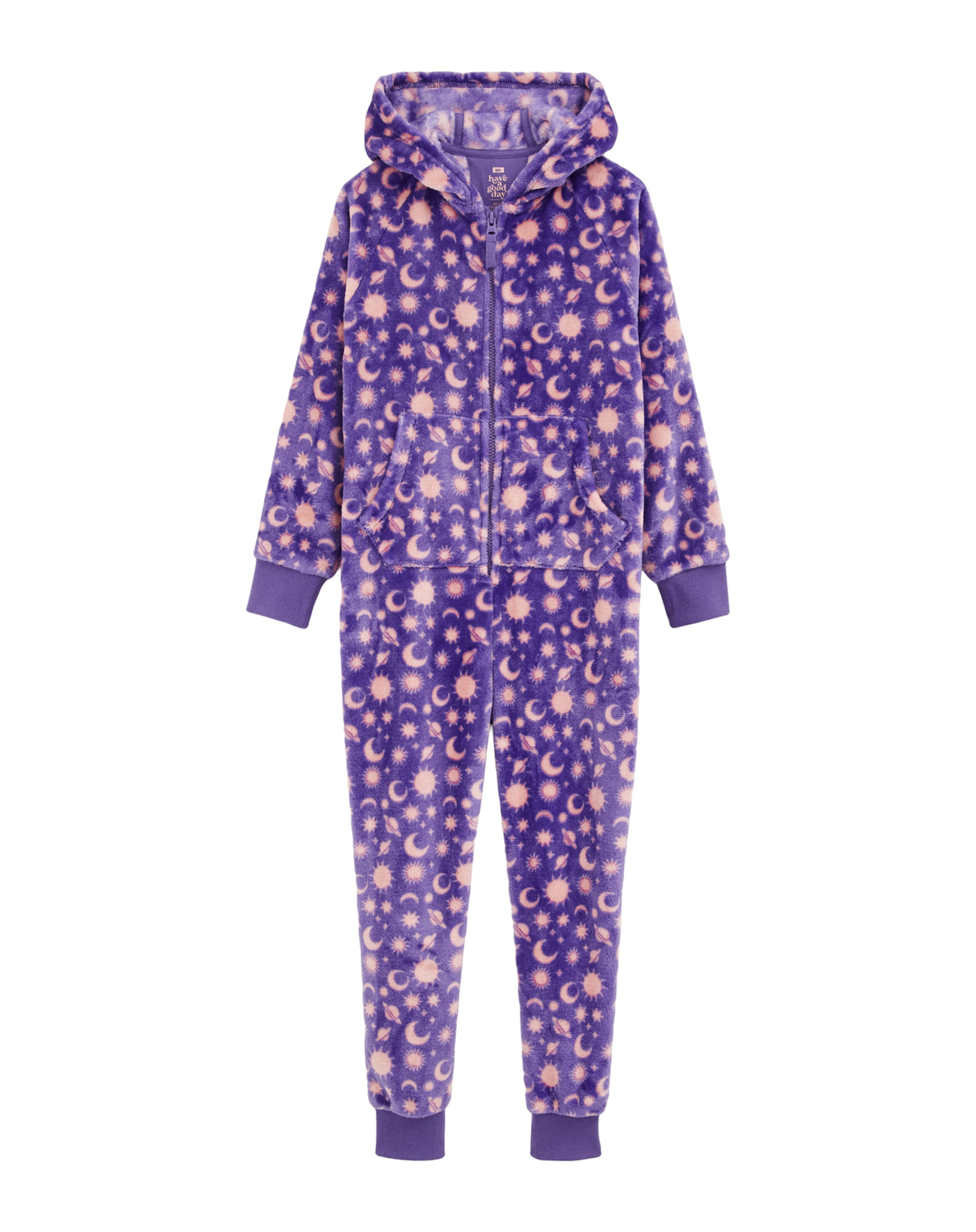 WE Fashion Pidžaama, värv lilla: eest vaates