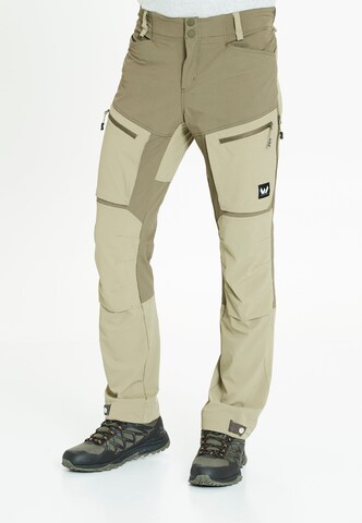 Whistler Regular Outdoor trousers 'Kodiak' in Green: front