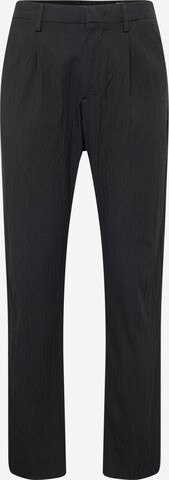 Regular Pantalon à pince 'Bill' NN07 en noir : devant