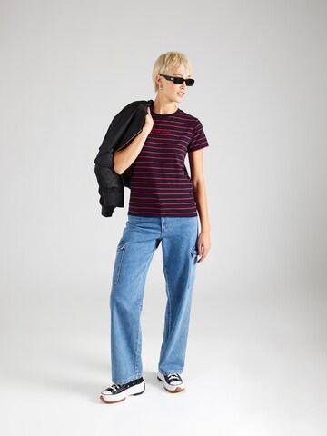 raudona GUESS JEANS Marškinėliai