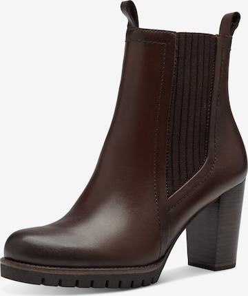 MARCO TOZZI Ankle Boots in Brown: front