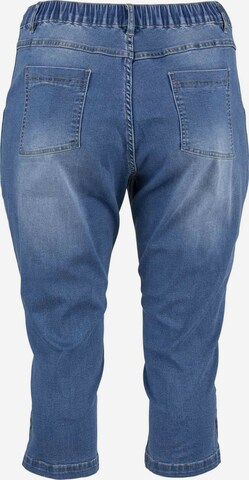 GOZZIP Loosefit Jeans 'Clara' in Blau