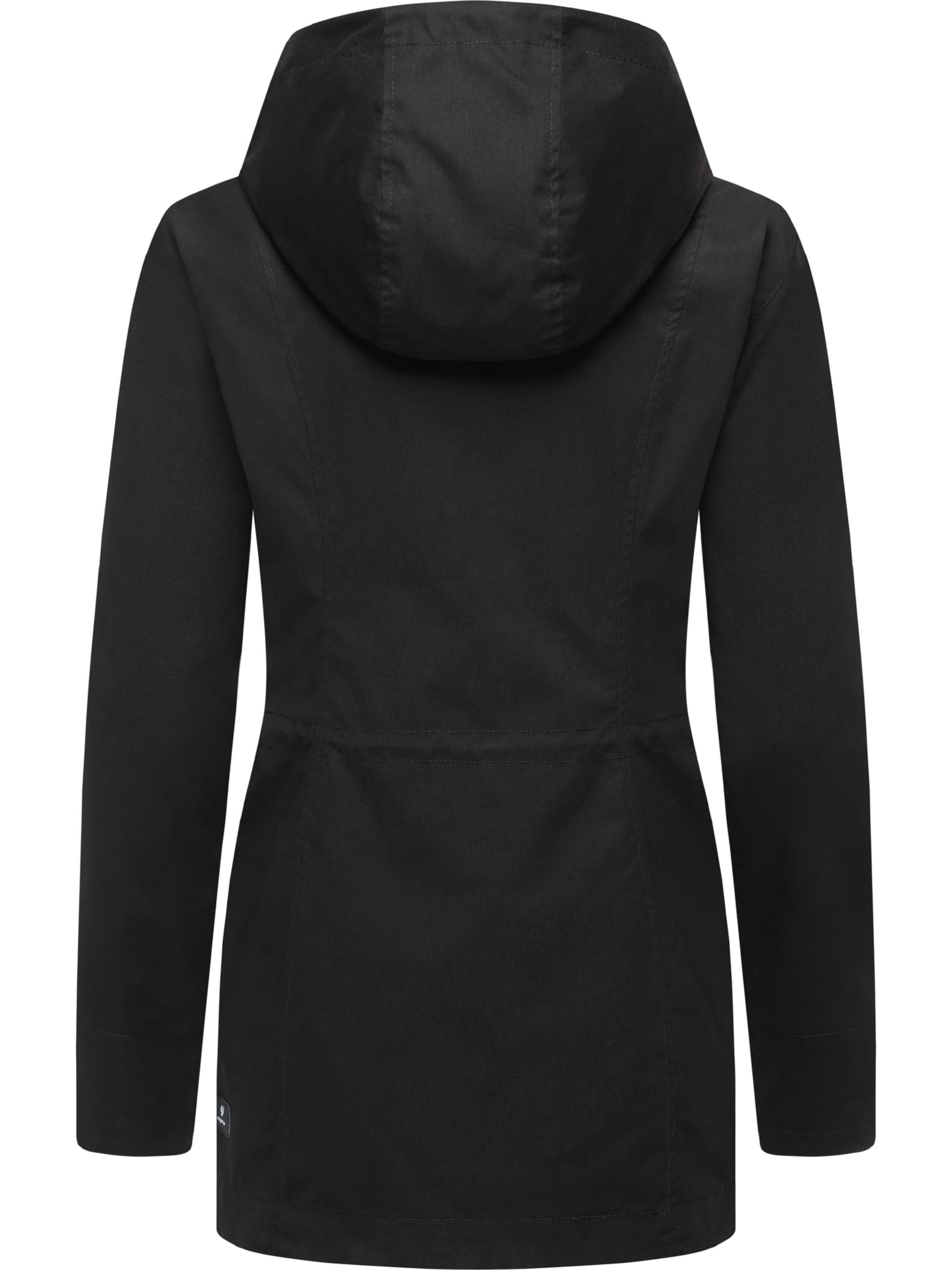 Ragwear Weatherproof jacket 'Monadetta B' in Black