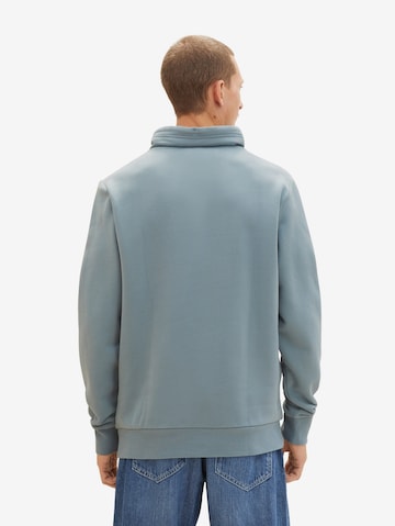 Sweat-shirt TOM TAILOR en bleu