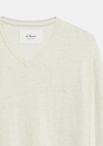 s.Oliver Pullover in Beige: Vorderseite
