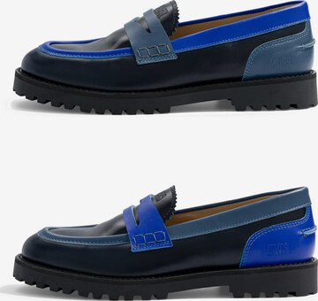 Caval - Mocassins ' TAILOR ' em azul: frente
