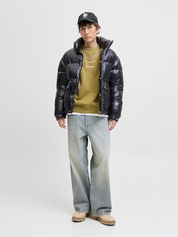 JACK & JONES Μπλούζα φούτερ 'JORNORREBRO' σε πράσινο