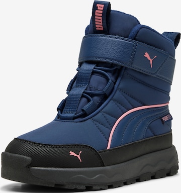 PUMA Snow Boots 'Evolve Puretex' in Blue: front