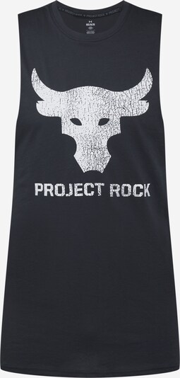 UNDER ARMOUR Toiminnallinen paita 'ROCK BRAHMA BULL' värissä musta / valkoinen, Tuotenäkymä