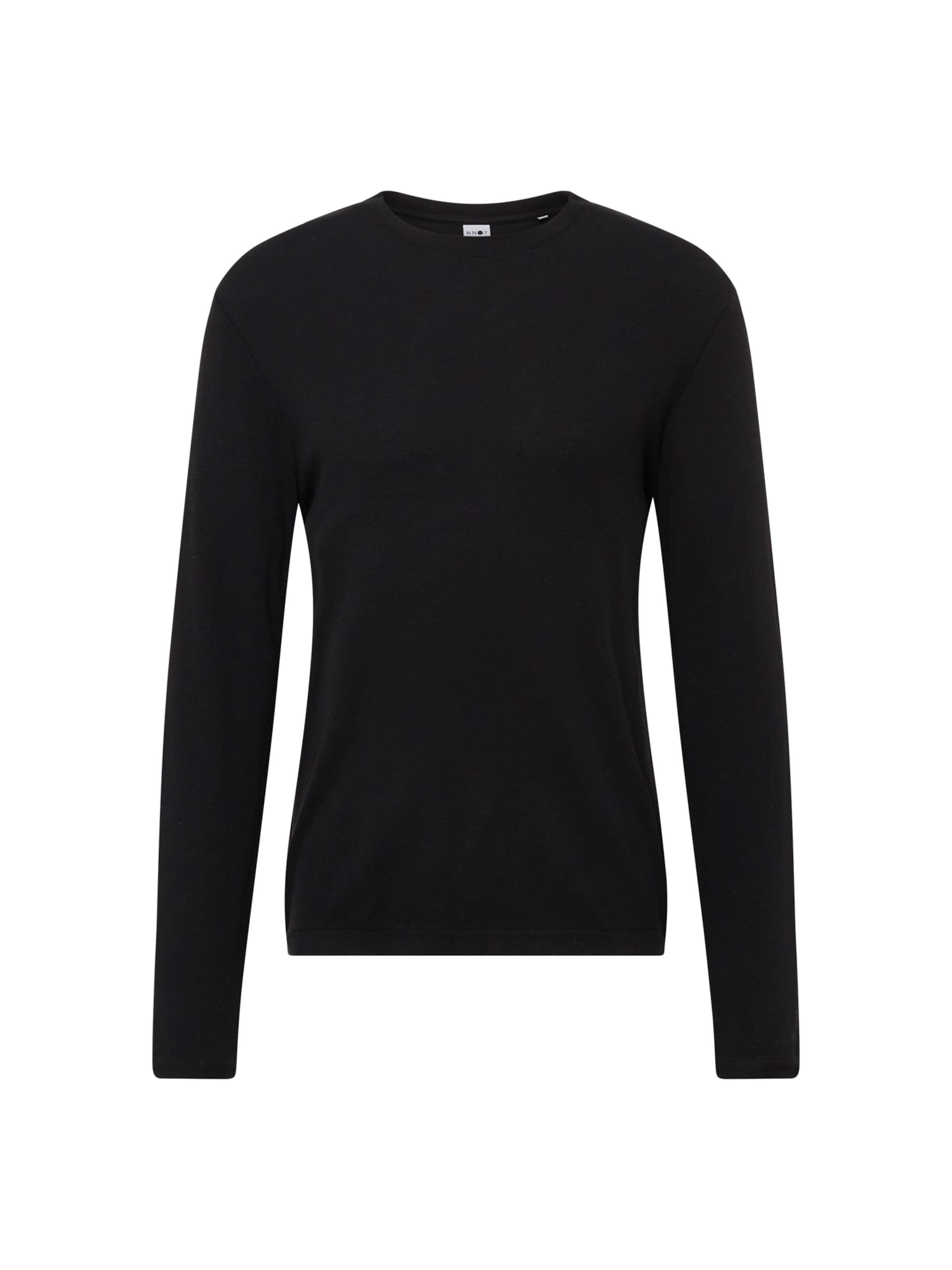 NN07 Μπλουζάκι 'Clive' σε μαύρο: μπροστά