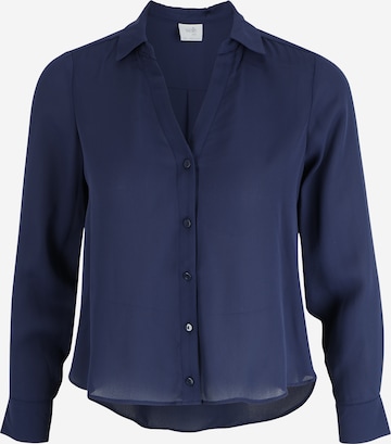 Wallis Petite Bluse in Blau: predná strana