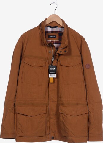 Walbusch Jacket & Coat in XXL in Brown: front