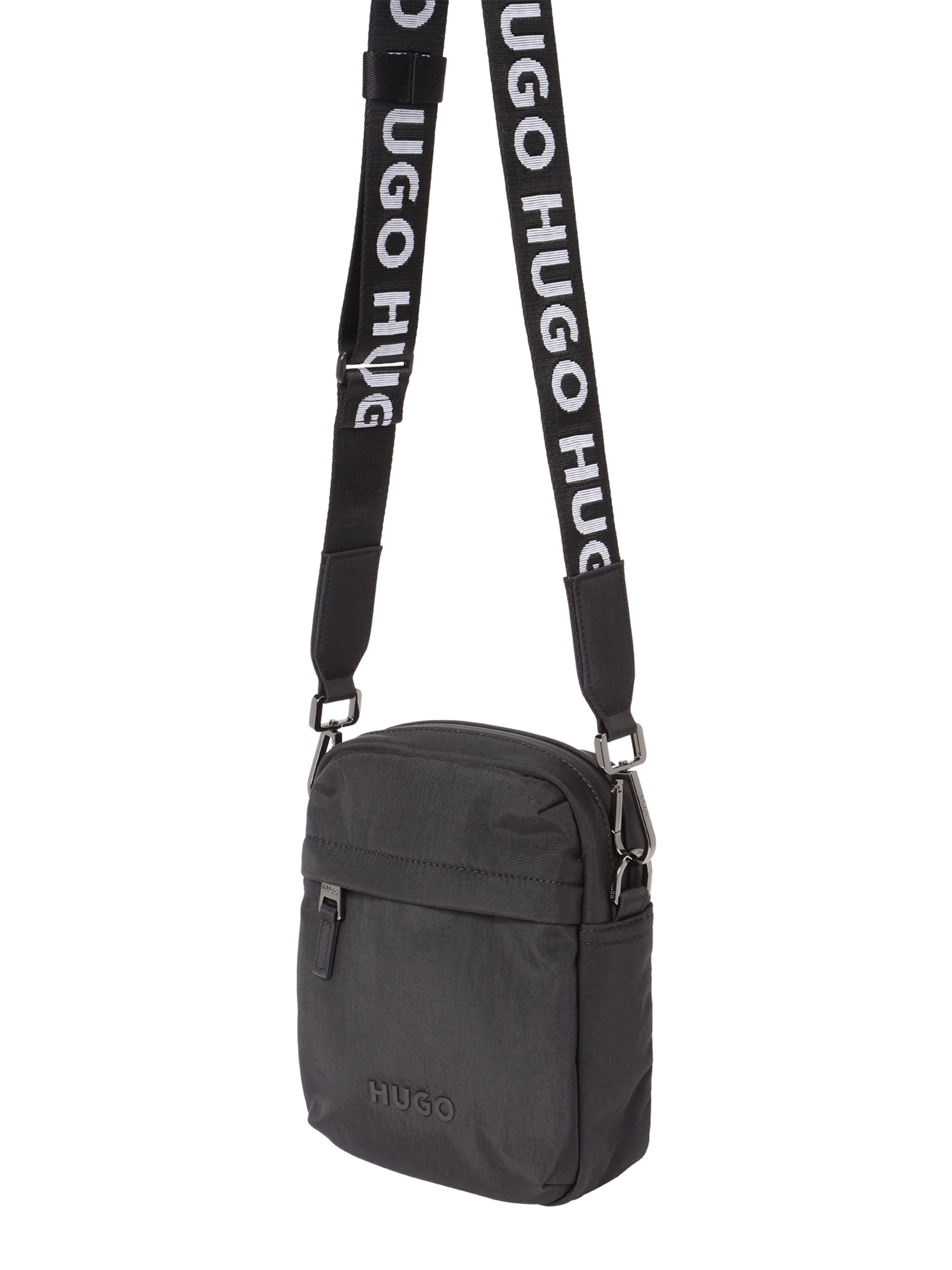 HUGO Umhängetasche 'Luka' in Schwarz