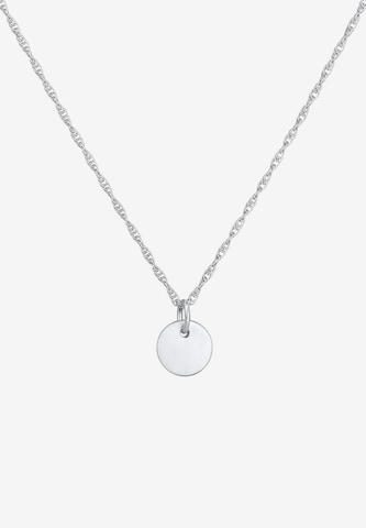 ELLI Ketting ' Geo' in Zilver