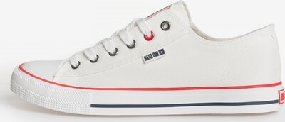 BIG STAR Sneakers laag in de kleur Navy / Knalrood / Natuurwit, Productweergave