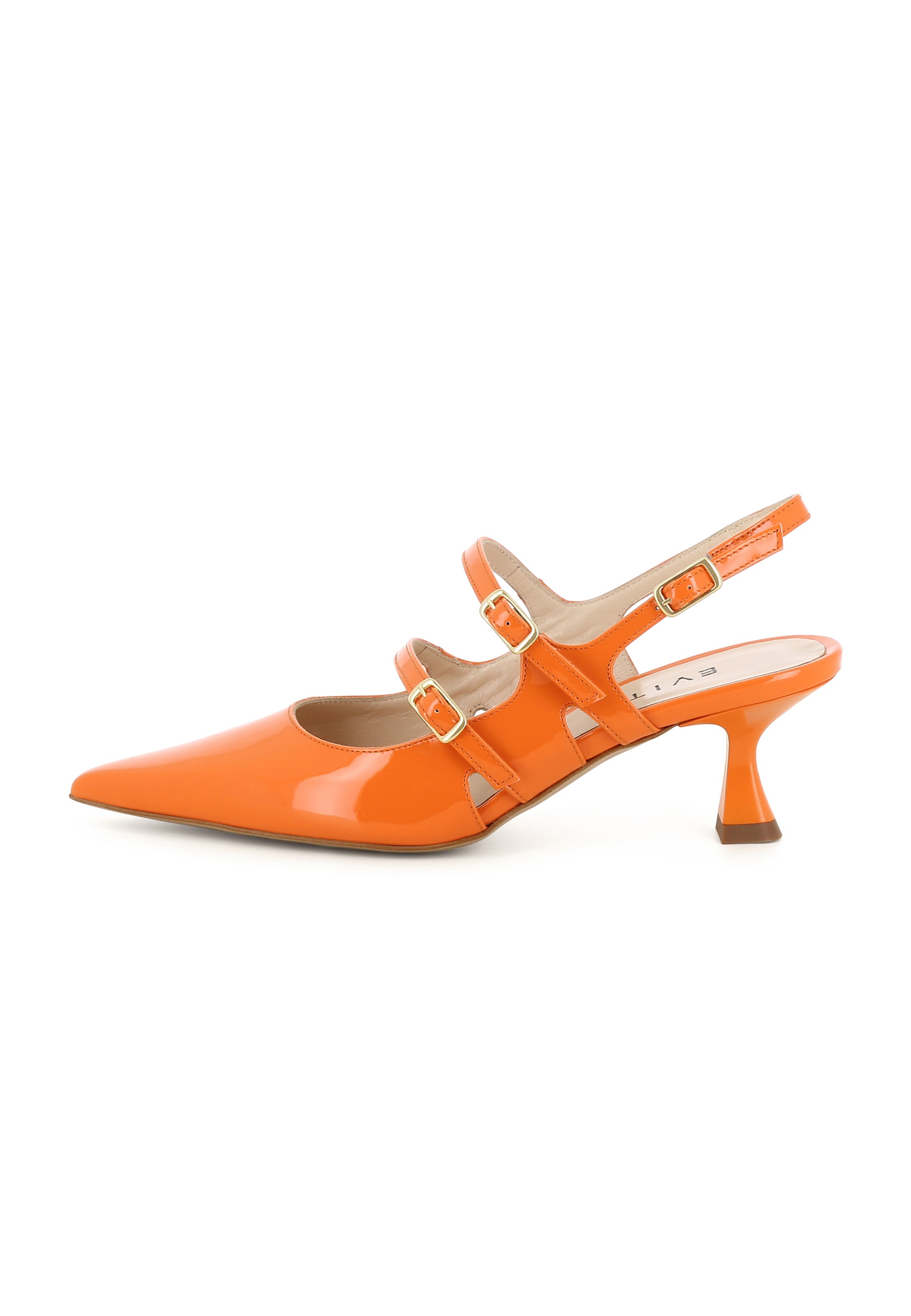 EVITA Slingback pumps 'PERLA' in Orange: front